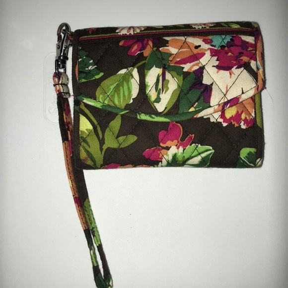 vera bradley wristlet - Picture 1 of 5